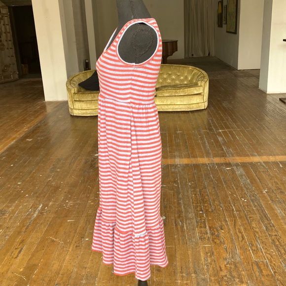 Revolve DRA periwinkle, and coral ruffled him sleeveless dress - Picture 4 of 8